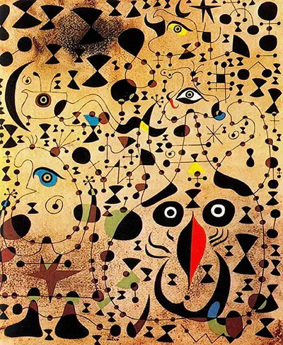 The Beautiful Bird Revealing the Unknown to a Pair of Lovers Joan Miro